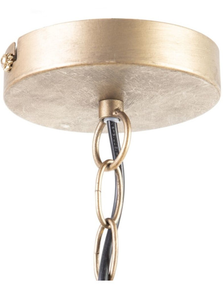 Suspension originale Plumes Diamètre 55 cm en Métal Doré Selvan - 2