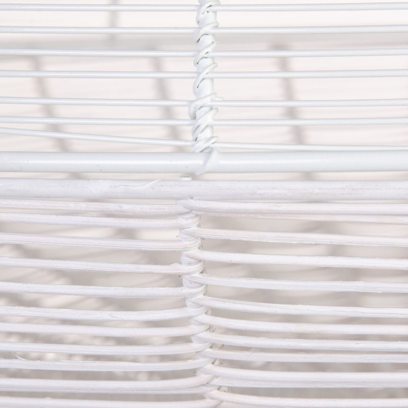 Grande suspension moderne Diamètre 80 cm en Métal Blanc Avenor - 3