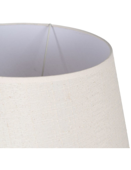 Grande lampe à poser originale Hauteur 69 cm en Fibre Naturel Lin Beige Ronira - 2