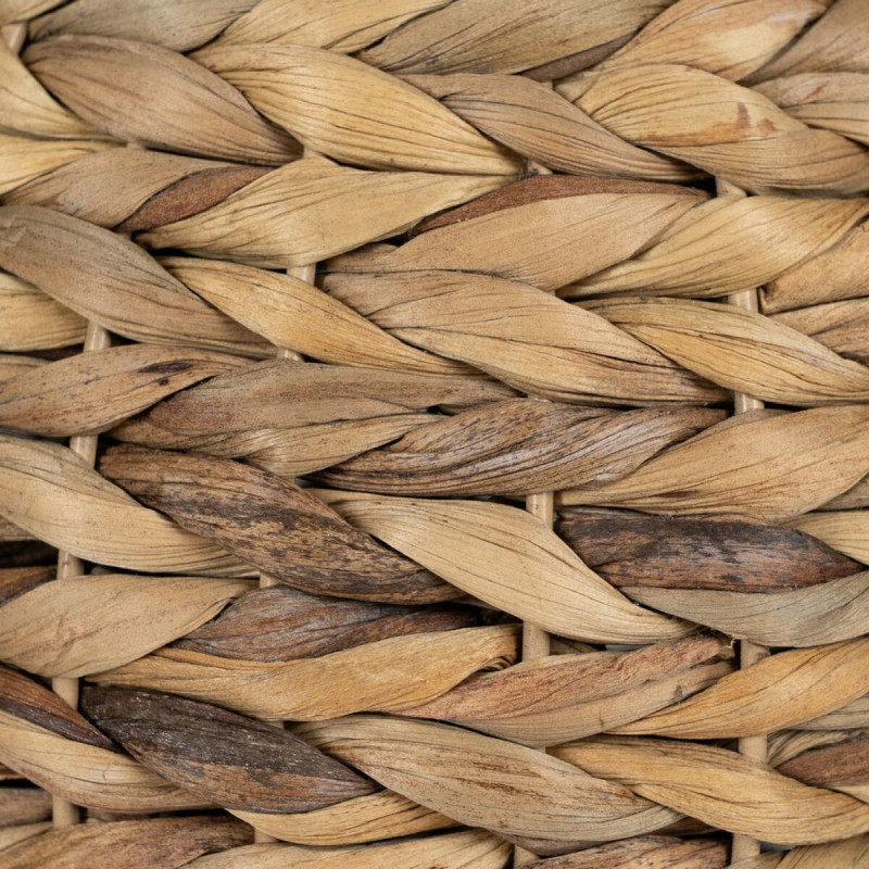 Grande lampe à poser originale Hauteur 69 cm en Fibre Naturel Lin Beige Ronira - 4