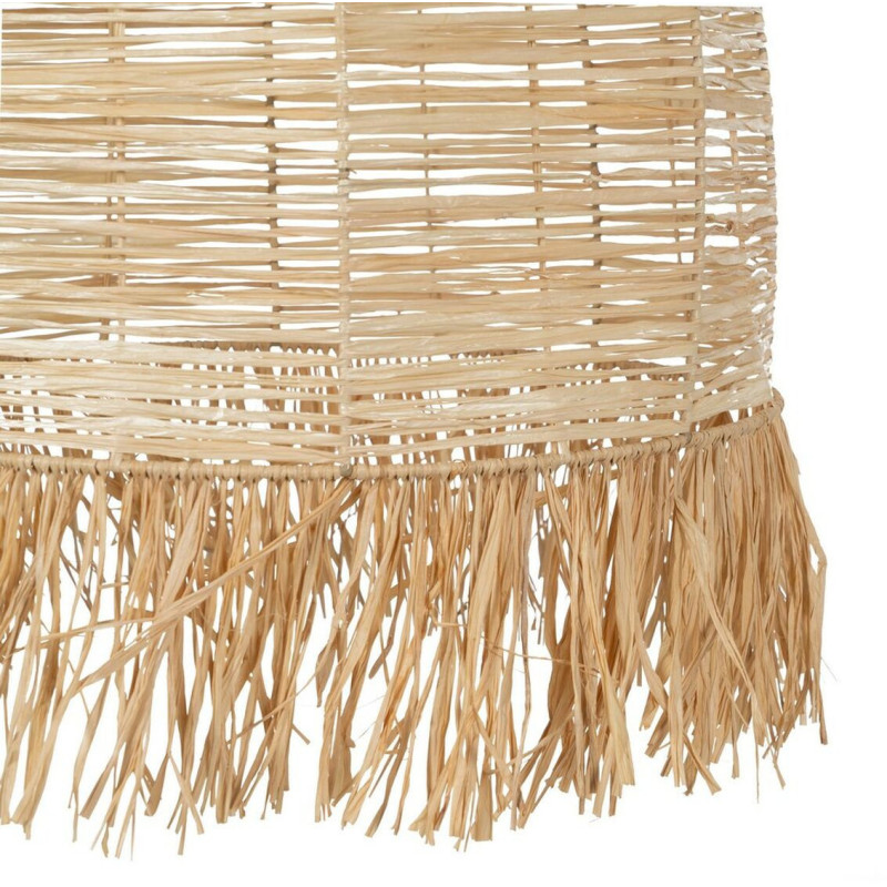 Suspension bohème Diamètre 43 cm en Raphia Naturel Avec franges Arelia - 3