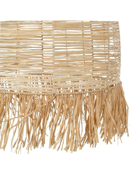 Suspension bohème Diamètre 43 cm en Raphia Naturel Avec franges Arelia - 3