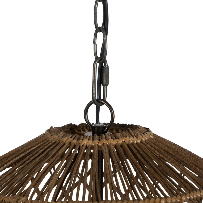 Suspension originale Perles Diamètre 47 cm en Bois Rotin Naturel Joriel - 5
