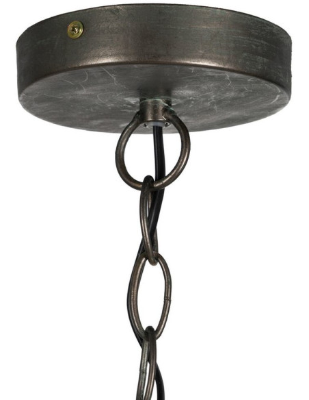 Suspension originale Perles Diamètre 47 cm en Bois Rotin Naturel Joriel - 6