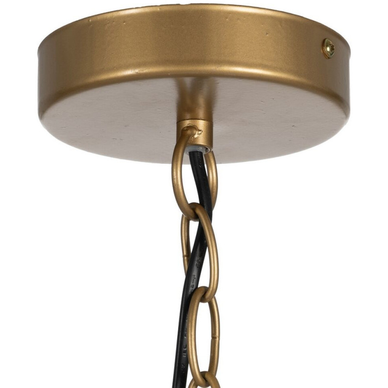 Suspension originale Perles Diamètre 39 cm en Bois Rotin Naturel Tirian - 6