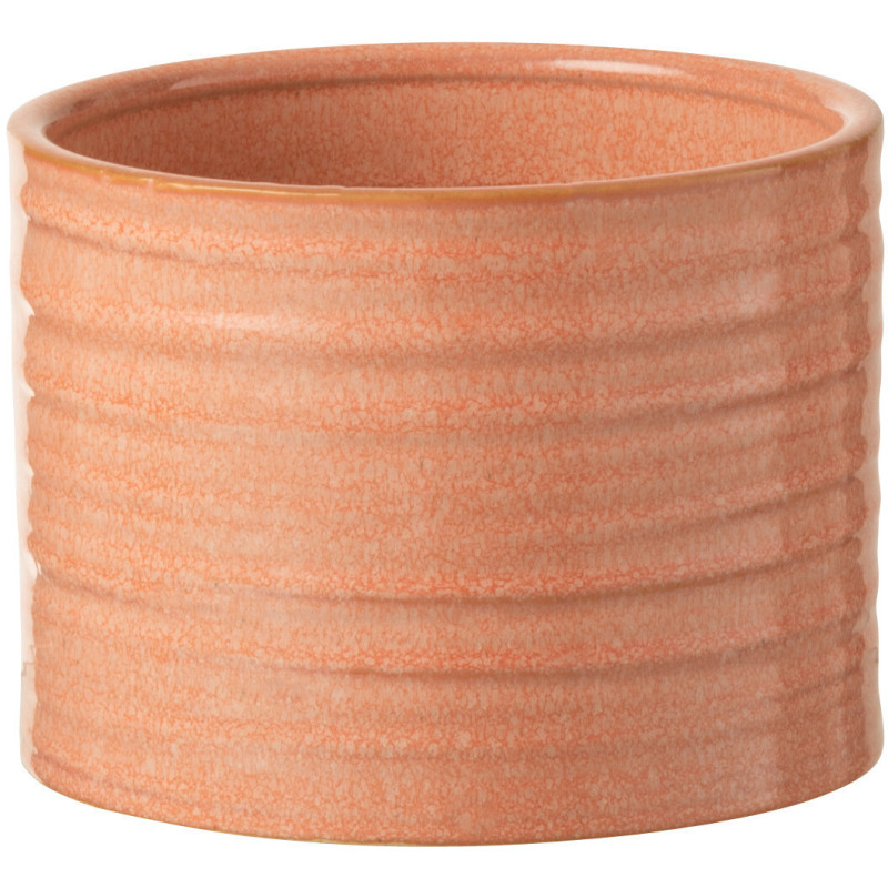 Cache-pot Diamètre 17 cm Valentina en Céramique Pamplemousse - 1