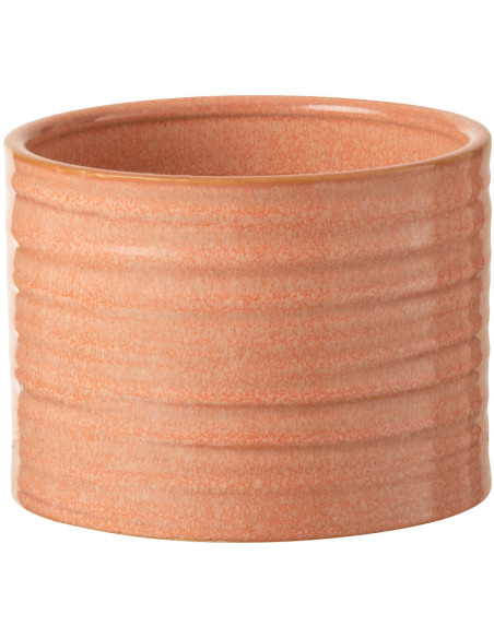 Cache-pot Diamètre 17 cm Valentina en Céramique Pamplemousse - 1