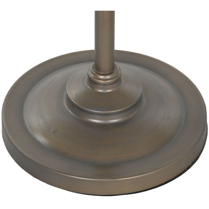 Lampadaire balinais Hauteur 156 cm en Métal Cuivré Fibre Naturel Ziren - 3