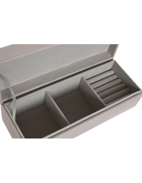 Boîte à bijoux Rectangulaire en Simili Rose clair Néalice - 2