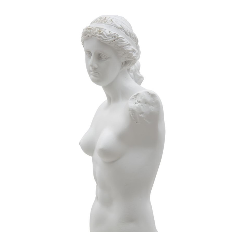 Statuette déco antique Vénus Hauteur 49 cm en Résine Blanc Melyn Mauro Ferretti - 2