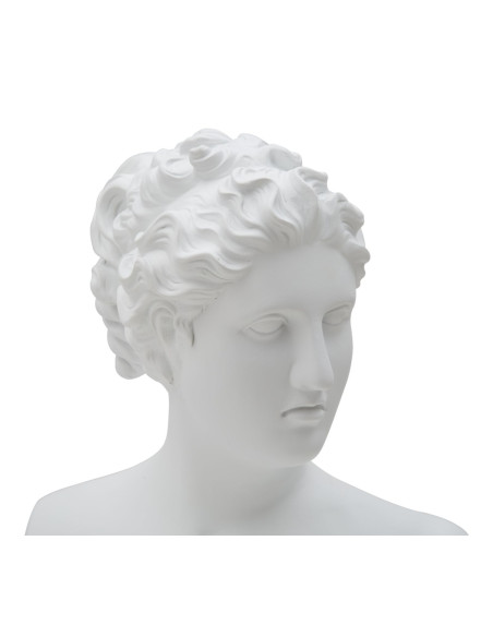Statuette déco Buste Femme antique Hauteur 34 cm en Résine Blanc Jeyla Mauro Ferretti - 2