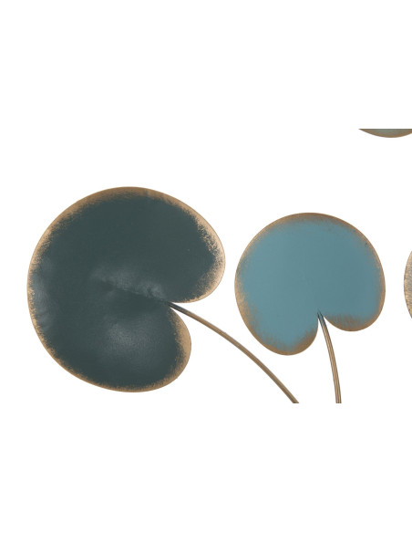 Grande Déco murale originale Arbre 89x90 en Métal Marron Vert Bleu Tyran 