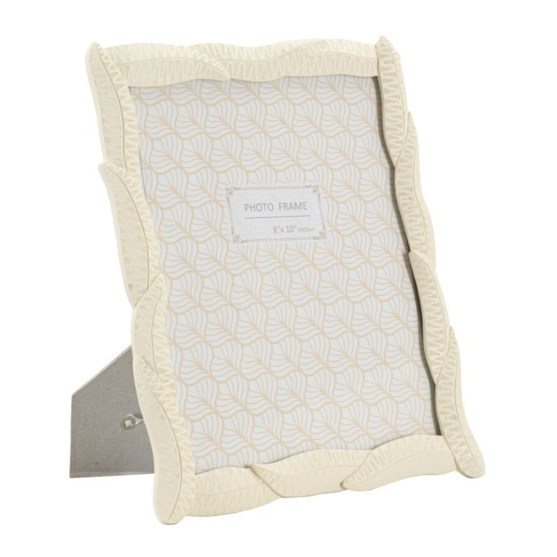 Cadre photo original en Résine Blanc pour photo 20x25 cm Snake 