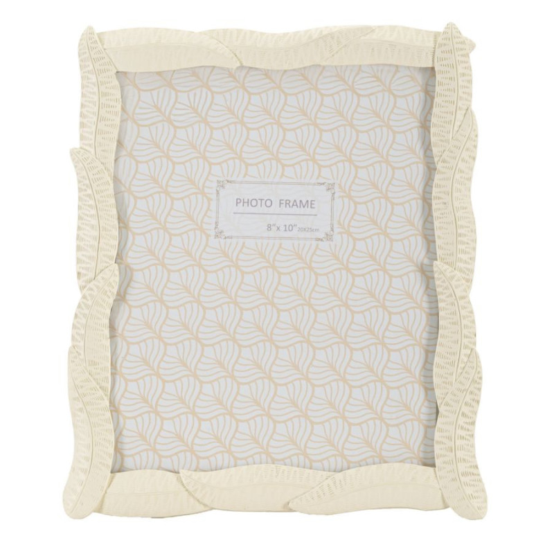 Cadre photo original en Résine Blanc pour photo 20x25 cm Snake 