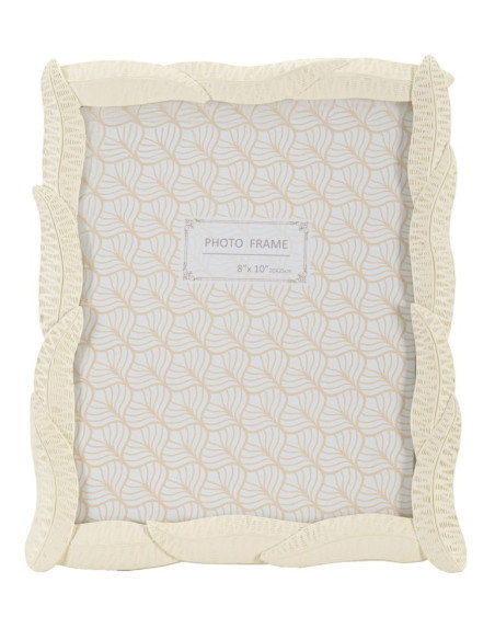 Cadre photo original en Résine Blanc pour photo 20x25 cm Snake 