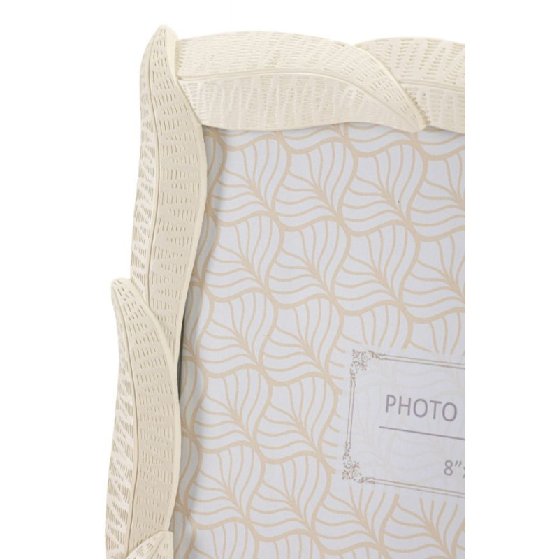 Cadre photo original en Résine Blanc pour photo 20x25 cm Snake 