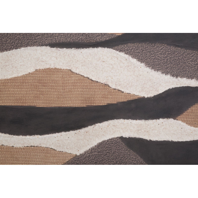 Toile murale peinte Dunes Marron Beige 80x100 Darky 