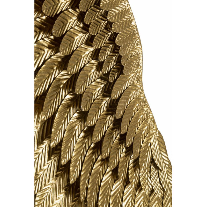 Grande Déco murale originale 2 Ailes 120x146 en Métal Doré Zilra 