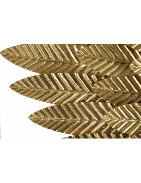 Grande Déco murale originale 2 Ailes 120x146 en Métal Doré Zilra 