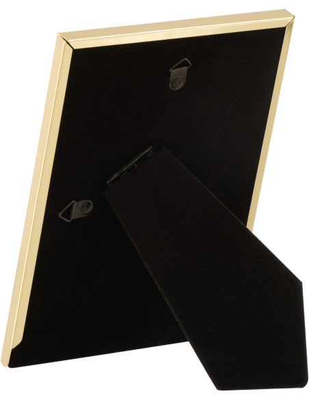 Cadre photo Bord fin Stymia en Métal Doré pour photo 13x18 - 2