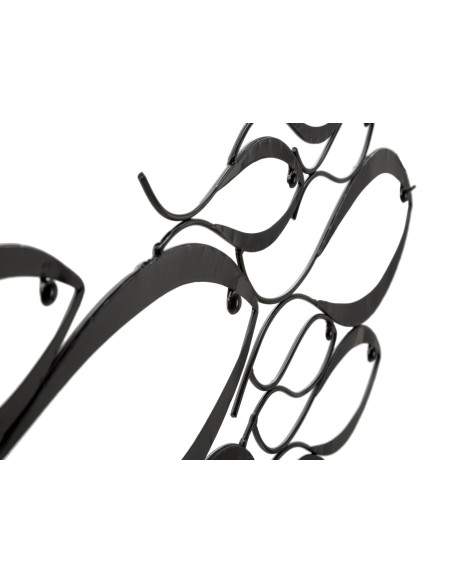 Grande Déco murale moderne Poisson 100x35 en Métal Noir Ceron 