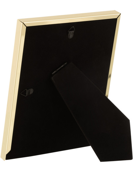 Cadre photo Bord large Stymia en Métal Doré pour photo 10x15 - 2