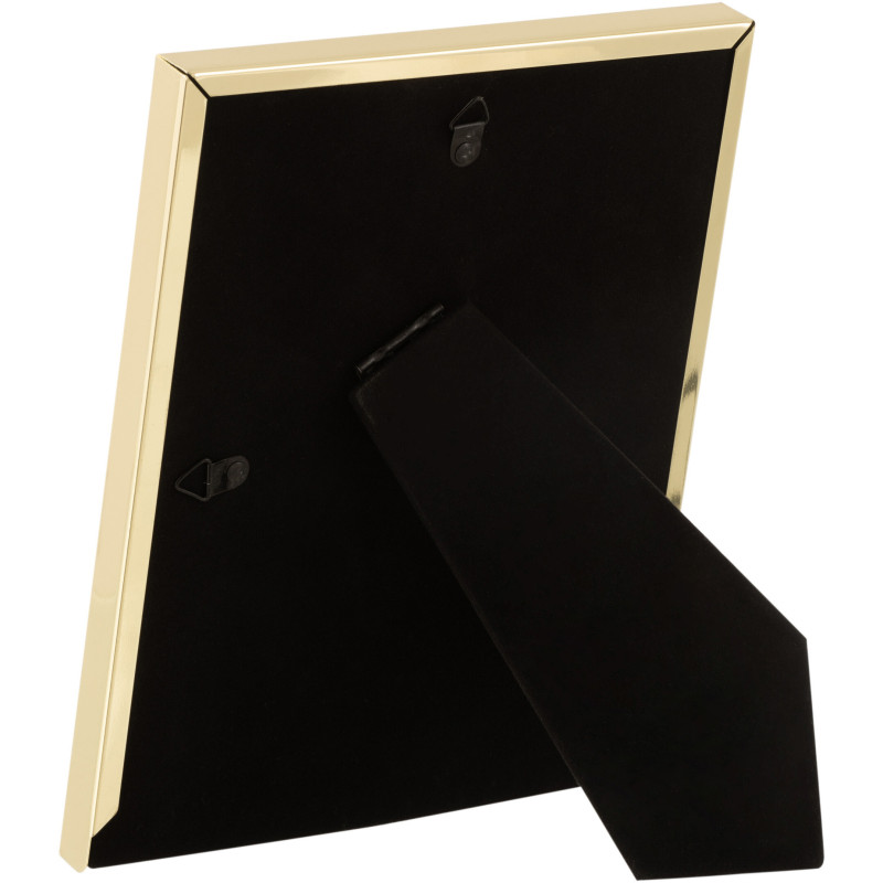 Cadre photo Bord large Stymia en Métal Doré pour photo 20x25 - 2