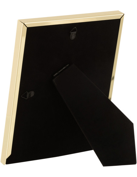 Cadre photo Bord large Stymia en Métal Doré pour photo 20x25 - 2