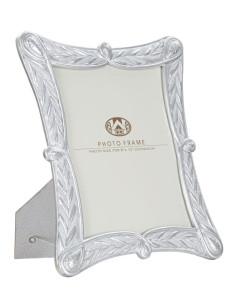 Cadre photo moderne en Résine Argenté pour photo 20x25 cm Ceria 