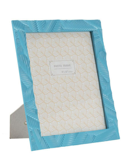Cadre photo moderne design en Résine Bleu pour photo 20x25 cm Bluesy 