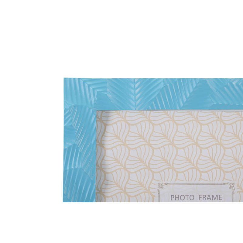 Cadre photo moderne design en Résine Bleu pour photo 20x25 cm Bluesy 