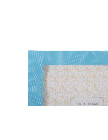 Cadre photo moderne design en Résine Bleu pour photo 20x25 cm Bluesy 