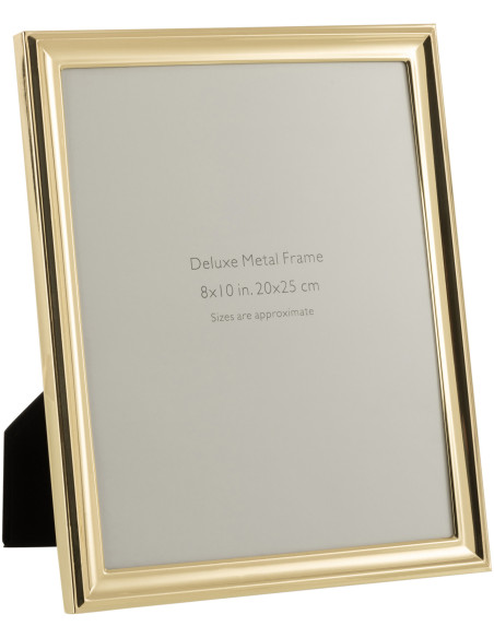 Cadre photo Classico en Métal Doré pour photo 20x25 - 1