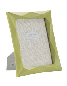 Cadre photo moderne design en Résine Vert pour photo 15x20 cm Greeny 
