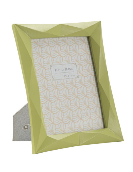 Cadre photo moderne design en Résine Vert pour photo 15x20 cm Greeny 
