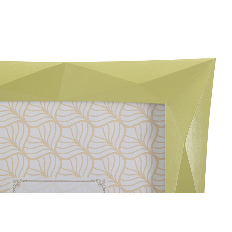 Cadre photo moderne design en Résine Vert pour photo 15x20 cm Greeny 