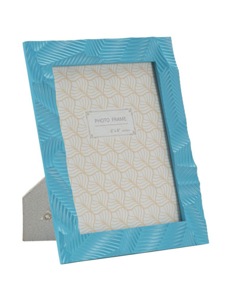 Cadre photo moderne design en Résine Bleu pour photo 15x20 cm Bluesy 