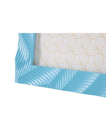 Cadre photo moderne design en Résine Bleu pour photo 15x20 cm Bluesy 