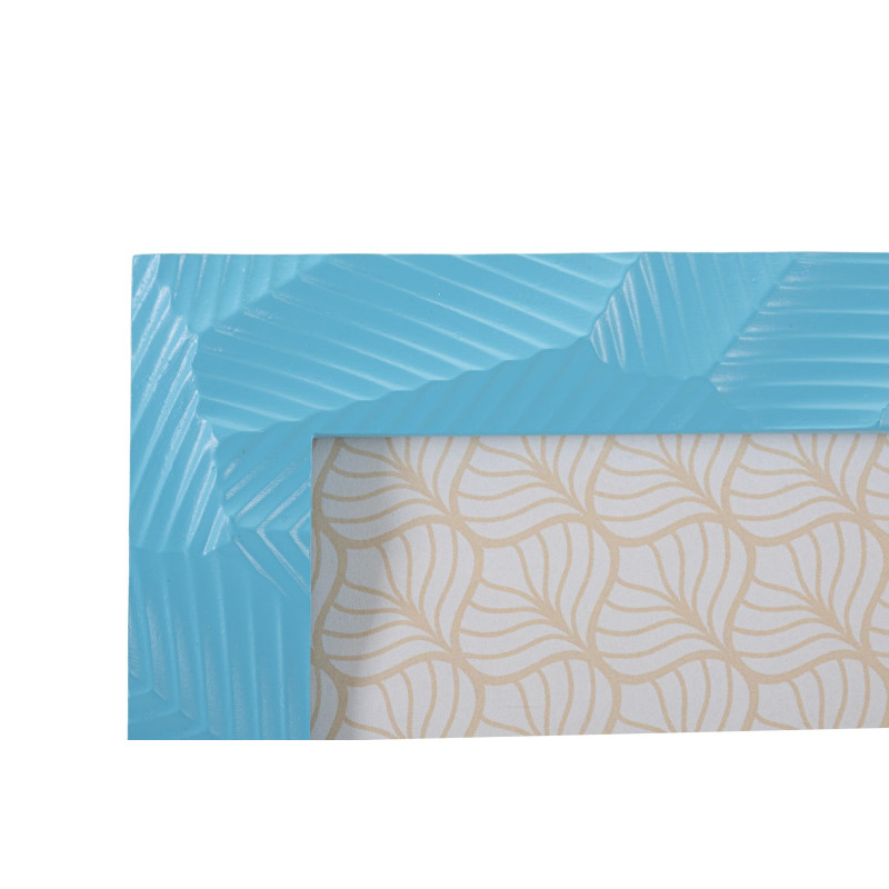 Cadre photo moderne design en Résine Bleu pour photo 15x20 cm Bluesy 