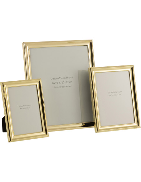 Cadre photo Classico en Métal Doré pour photo 20x25 - 3