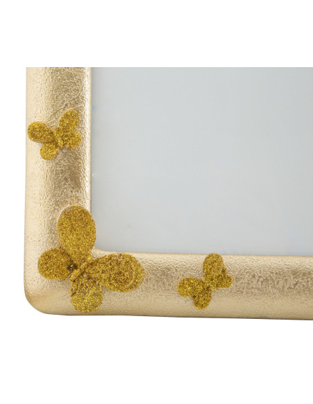 Cadre photo moderne chic Papillons en Résine Argenté pour photo 20x25 cm Butterfly 