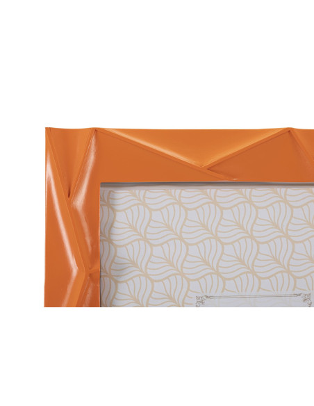 Cadre photo moderne design en Résine Orange pour photo 20x25 cm Orangy 