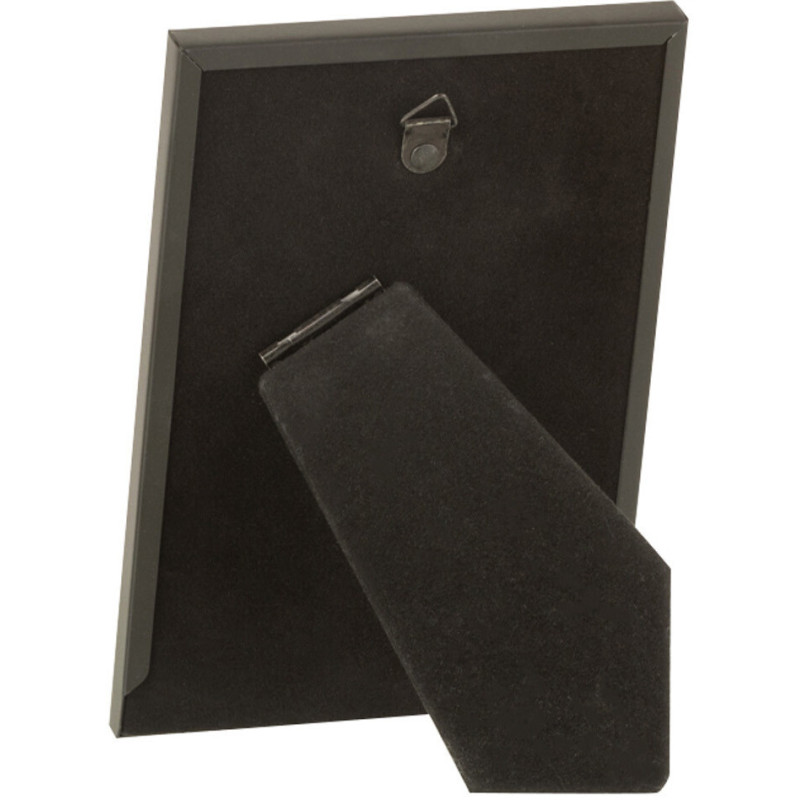 Cadre photo Bord fin Stymia en Métal Noir pour photo 10x15 - 2
