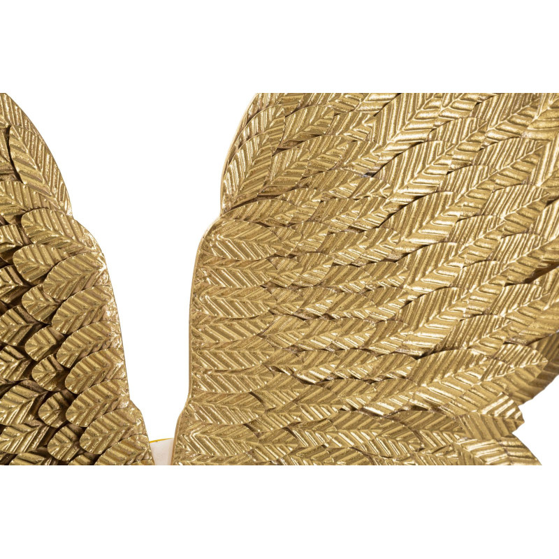 Grande Déco murale originale 2 Ailes 75x100 en Métal Doré Sylor 