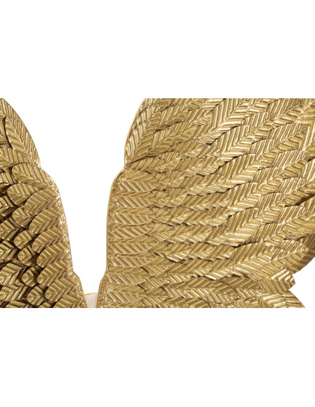 Grande Déco murale originale 2 Ailes 75x100 en Métal Doré Sylor 