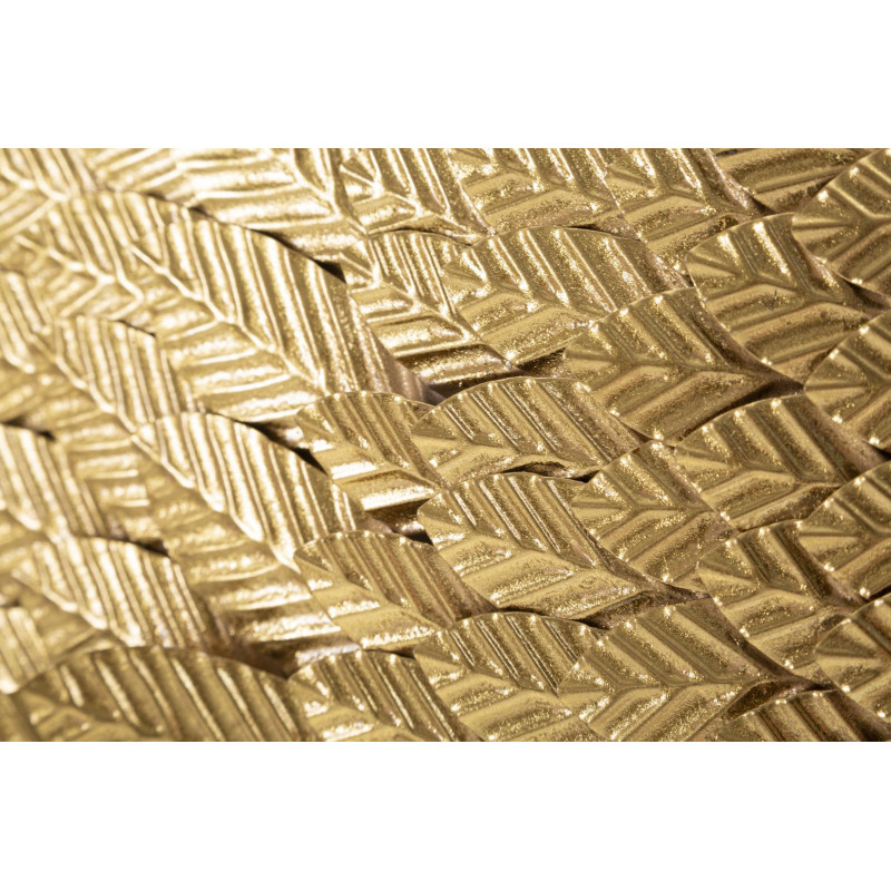 Grande Déco murale originale 2 Ailes 75x100 en Métal Doré Sylor 