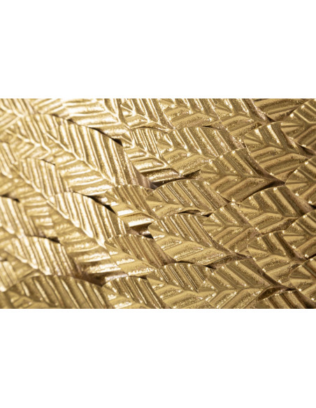 Grande Déco murale originale 2 Ailes 75x100 en Métal Doré Sylor 