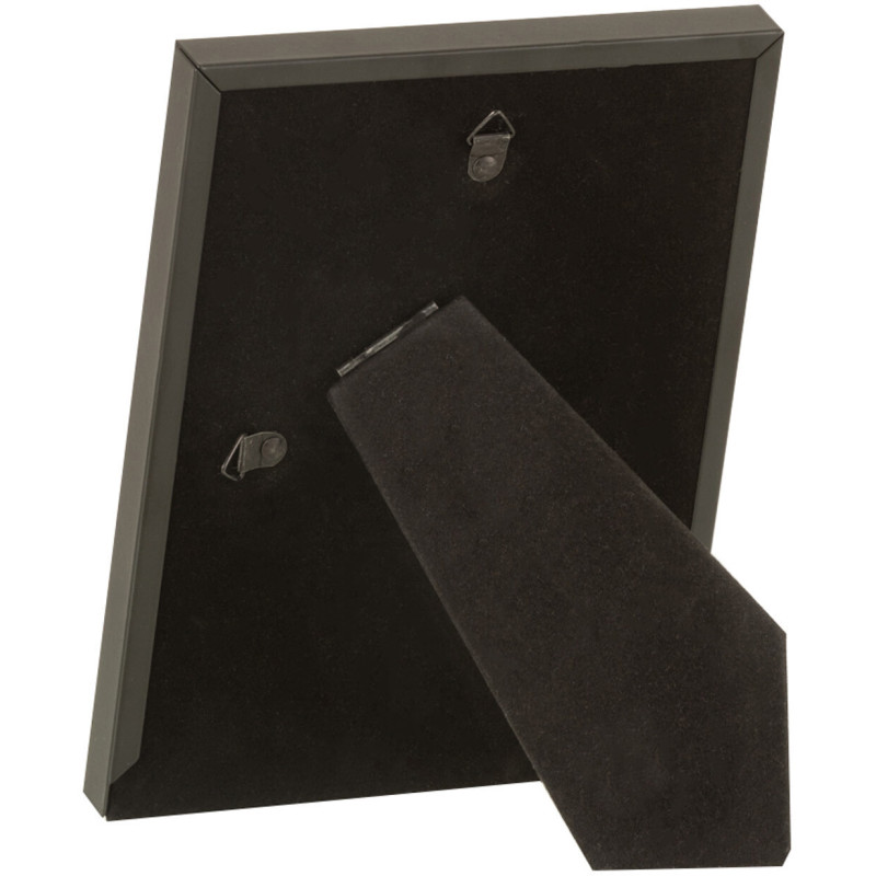 Cadre photo Bord large Stymia en Métal Noir pour photo 10x15 - 3