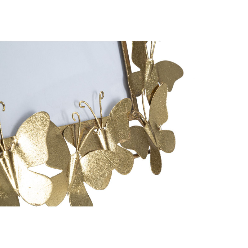 Cadre photo original Papillons en Métal Doré pour photo 20x25 cm Butterfly 