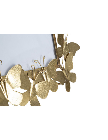 Cadre photo original Papillons en Métal Doré pour photo 20x25 cm Butterfly 